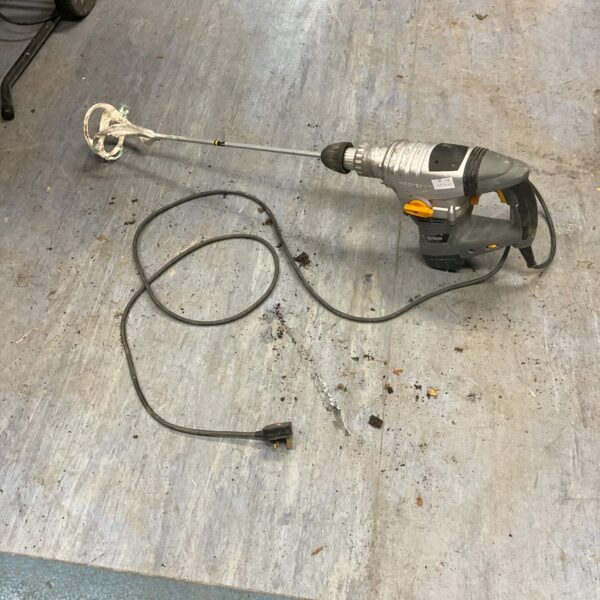 Titan magnesium plaster mixer power tool for construction projects.