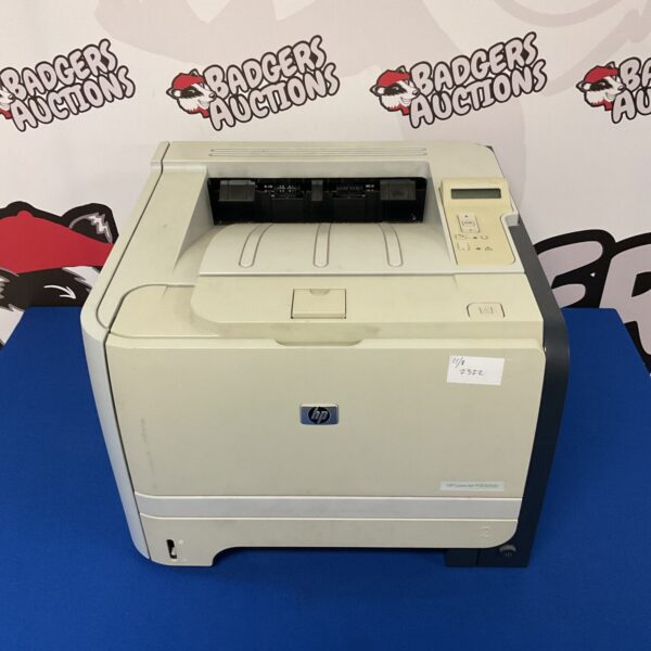HP LaserJet p2055dn printer for office use.