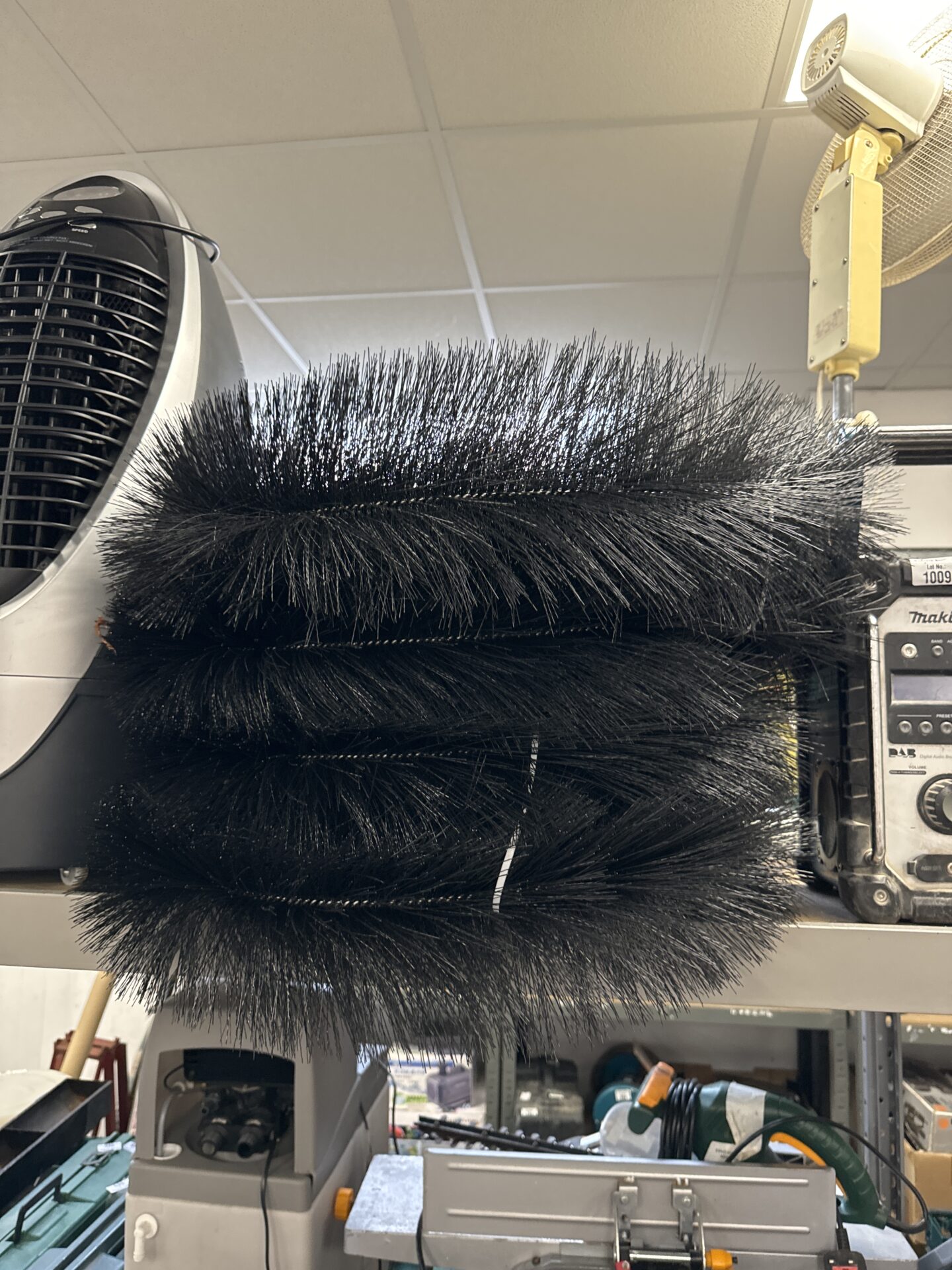 1010 Two 4m x 200mm rolls of hedgehog gutter brush