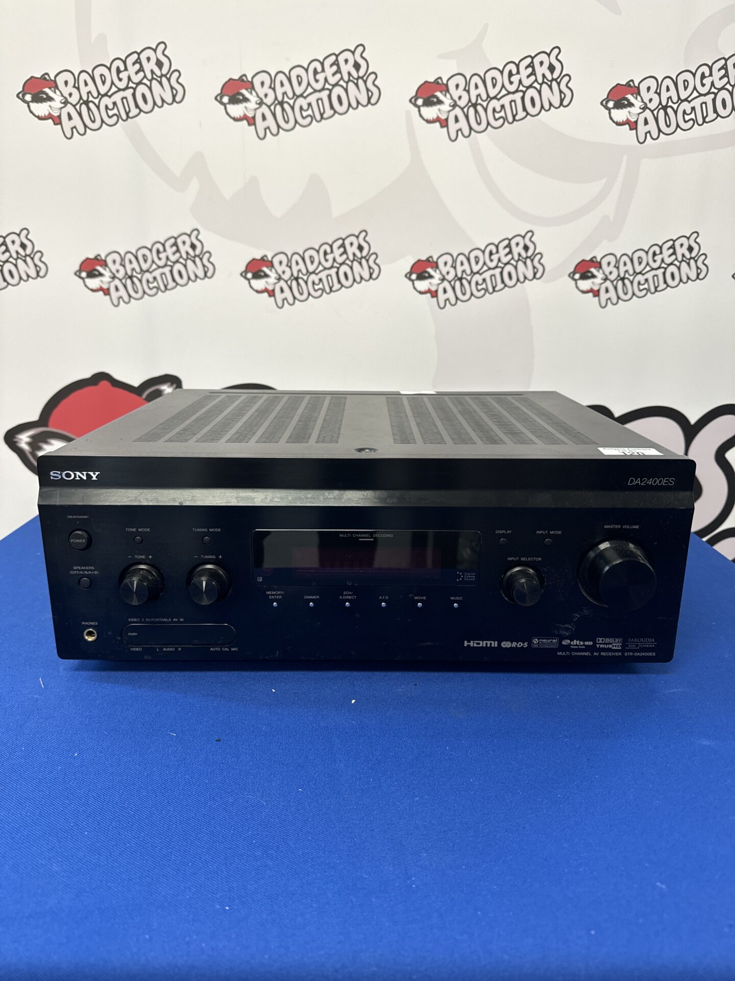 109 sony str-da2400es multi channel AV receiver