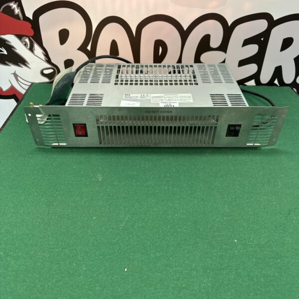 White Sia PLH1 plinth heater for discreet heating.