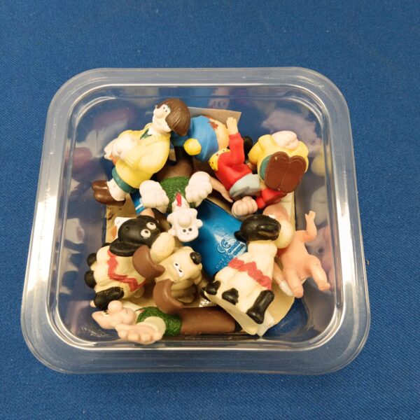 Wallace and Gromit figures collection, Aardman Animations collectibles.