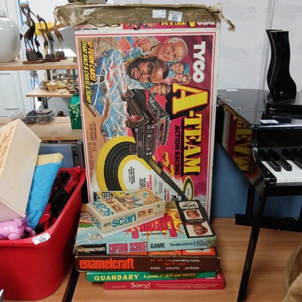 Vintage Tyco A-Team toys and games collection for collectors.