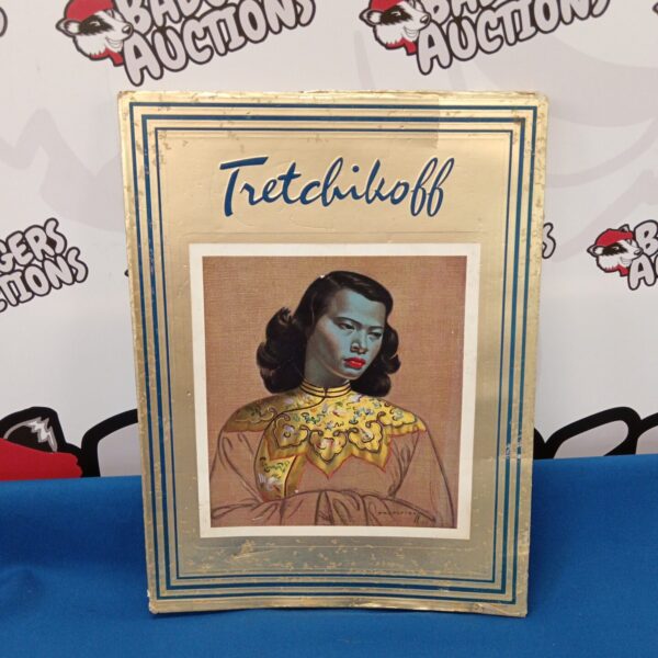 Vintage 1969 Tretchikoff book cover featuring a portrait.