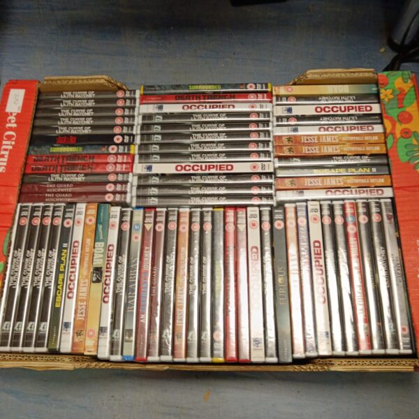Sealed DVD lot with Death Trench movie included.