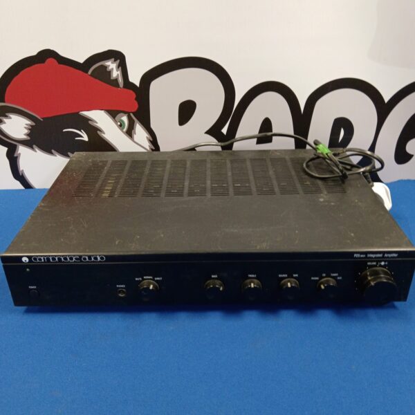 Vintage Cambridge Audio o25 mkii amplifier in black finish.