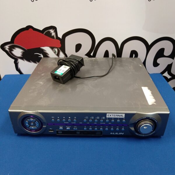 Lilin CCTV DVD writer box with ports and controls.