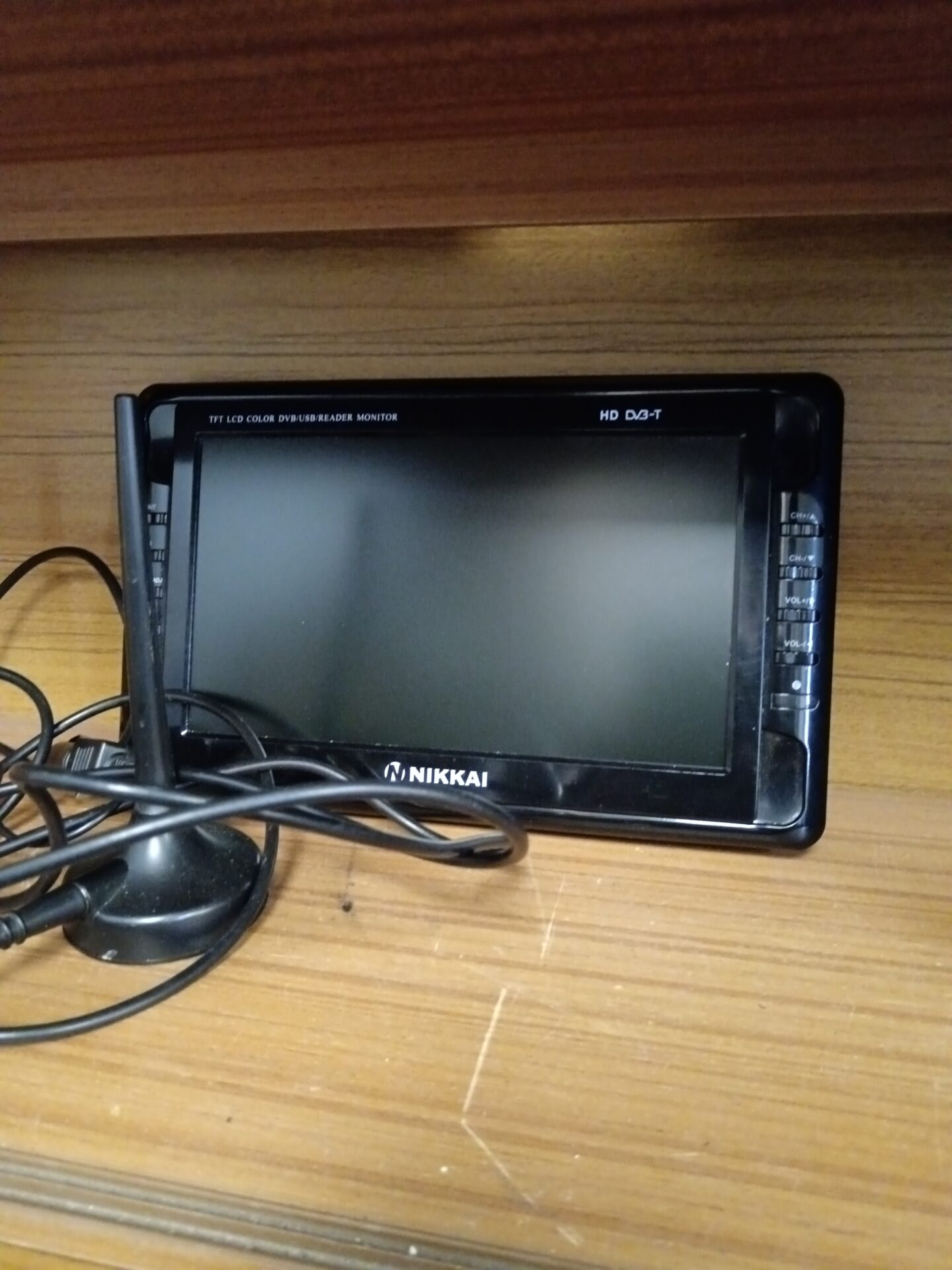 206 Nikkai TFT LCD colour dvd usb reader monitor