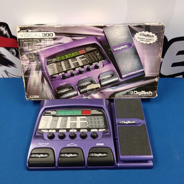 Vintage Audio DNA Vocal 300 effects pedal for vocal processing.
