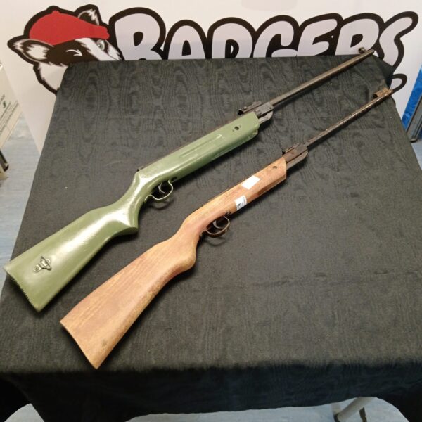 Vintage BSA lever-action air rifle for restoration project.
