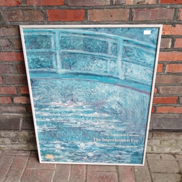 Framed Impressionist gallery print inspired by the Metropolitan Museum of Art.