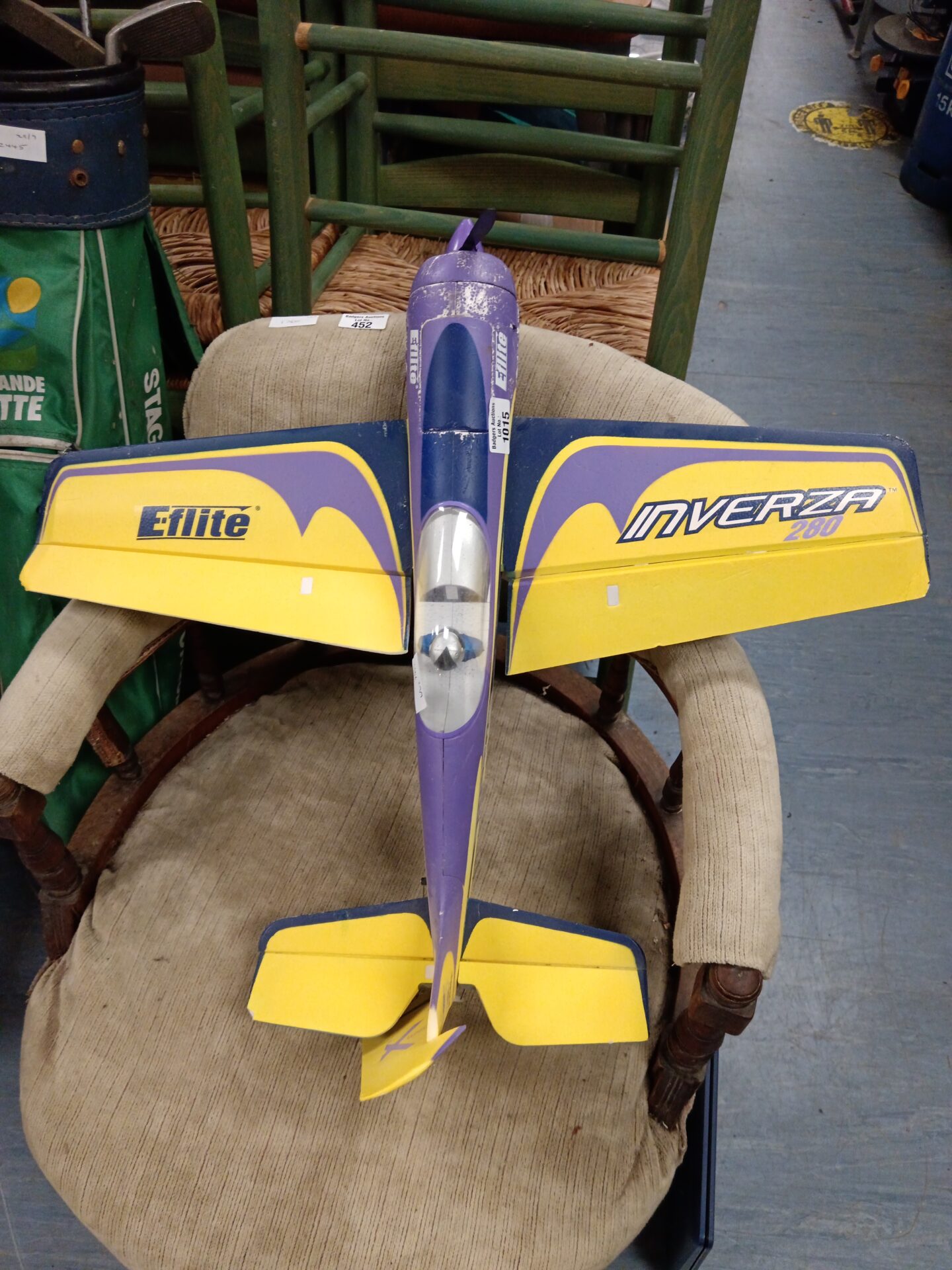 1015 Eflite inverza 280 RC plane only