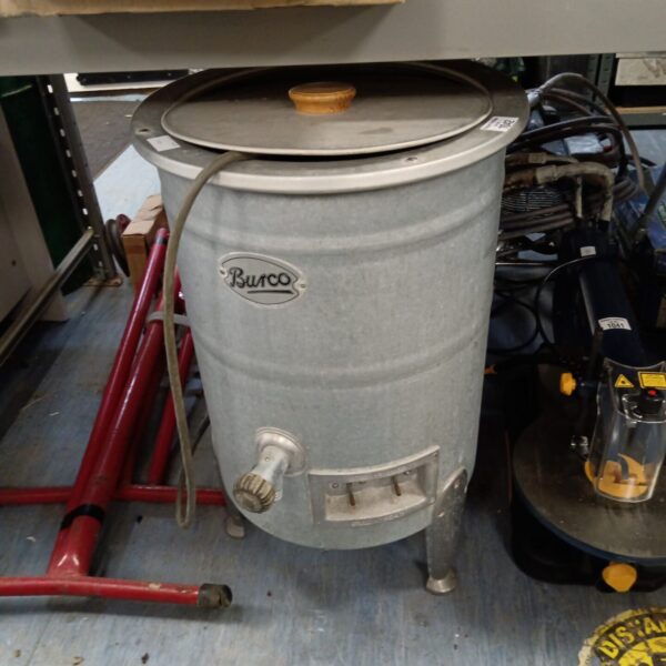 Vintage galvanised burco washer