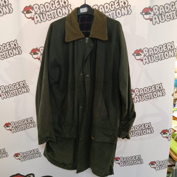 Black Knight gents wax jacket size XL, classic countryside style.