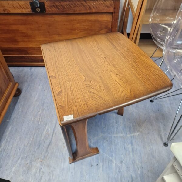 Vintage Ercol drop leaf coffee table in warm beechwood.