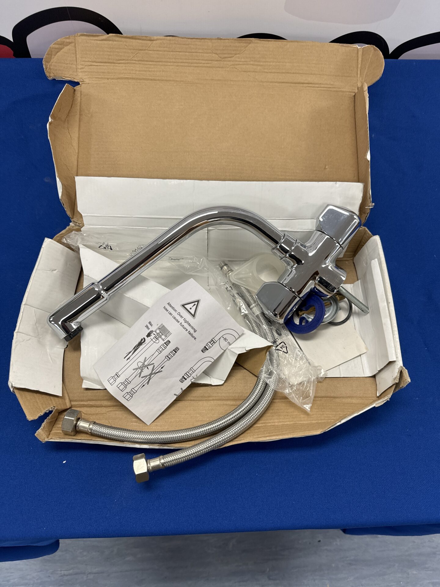 814 Franke kitchen mixer tap – appears unused