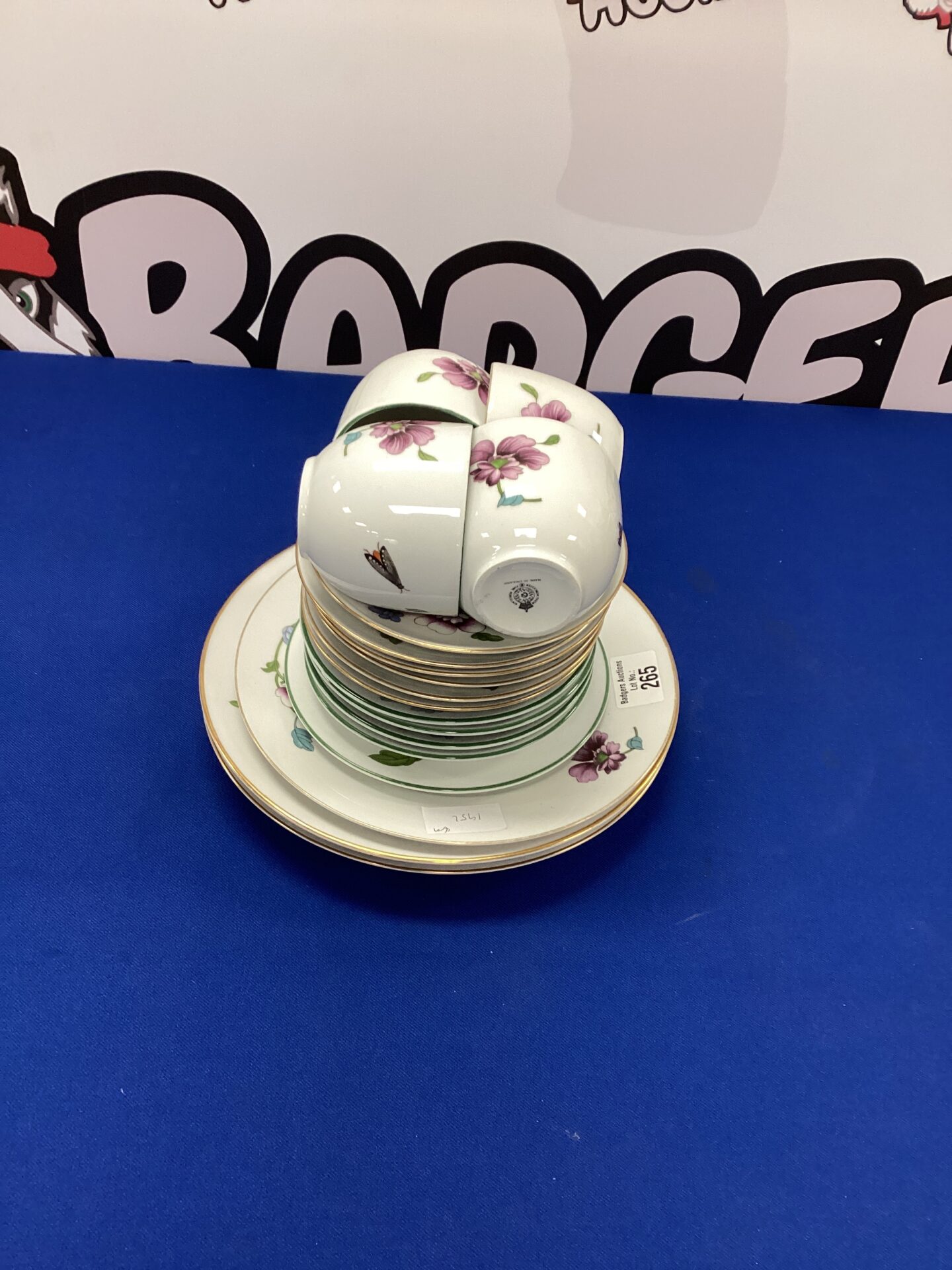 337 Royal Worcester Tea Set