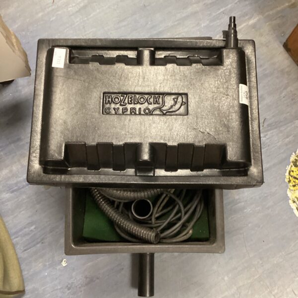 Used Hozelock Cyprio pond pump for garden ponds.