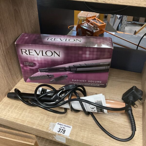 Vintage Revlon radiant volume hair curler for styling hair.