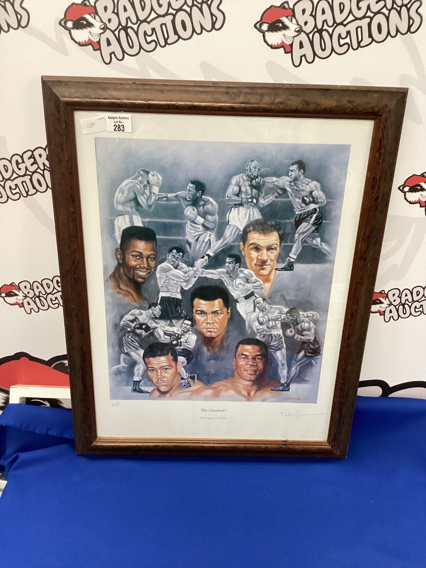 283 peter deighan the greatest boxing print