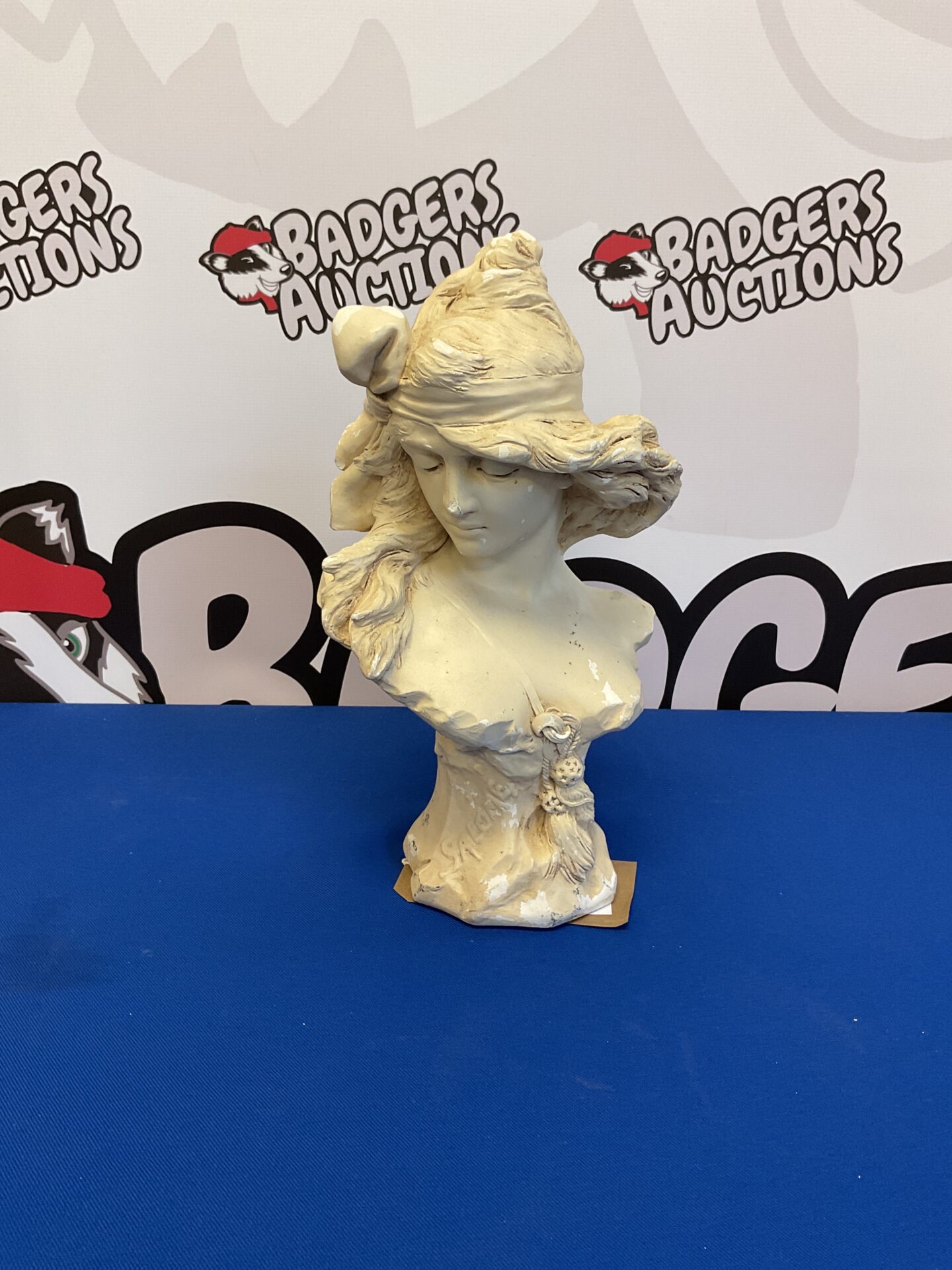 039 Salome moulded terracotta art nouveau judaean princess