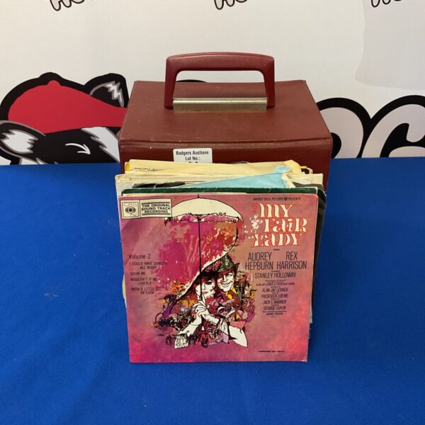 Vintage Rex Harrison My Fair Lady 7 inch vinyl record.