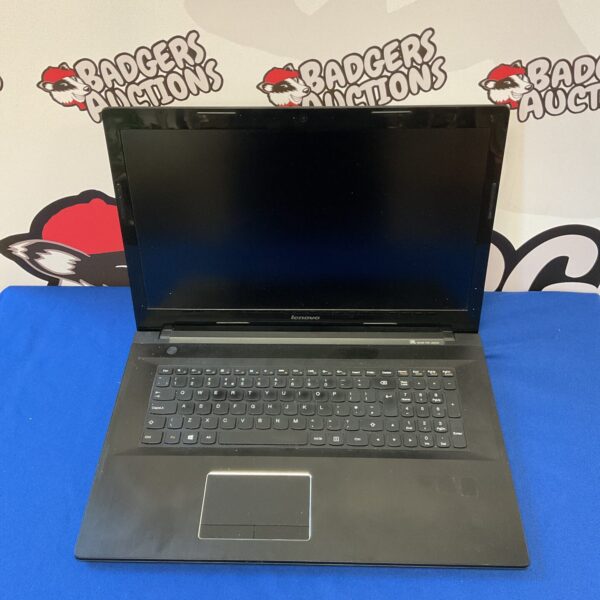 Black Lenovo Z70-80 laptop, used condition.