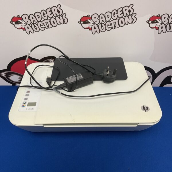 HP Deskjet 2540 printer in used condition, side view.