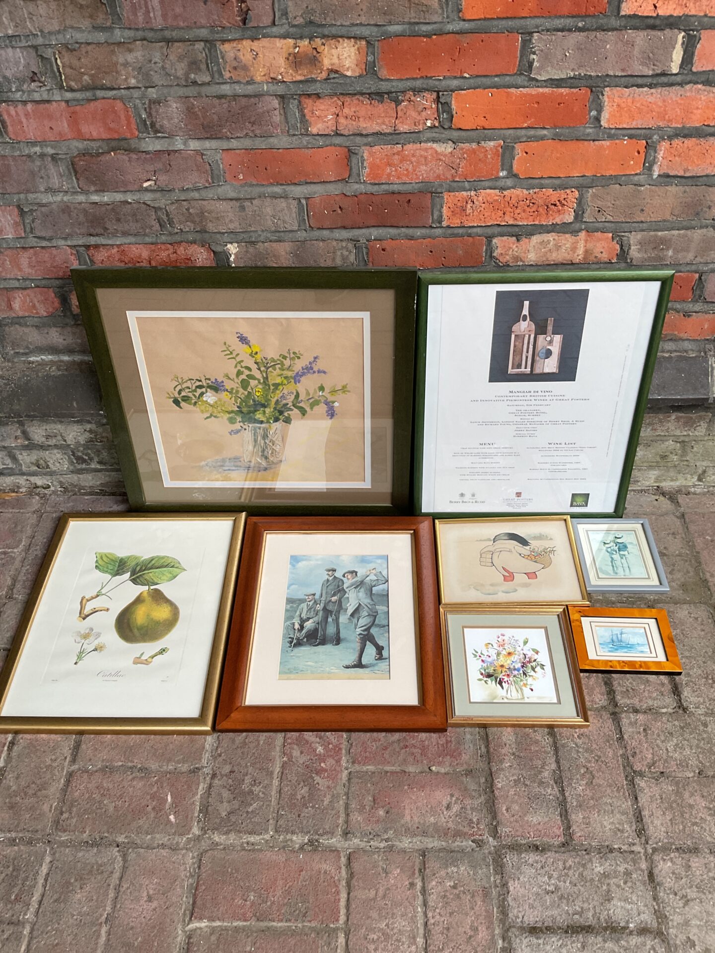 692 Lot of framed prints & artworks