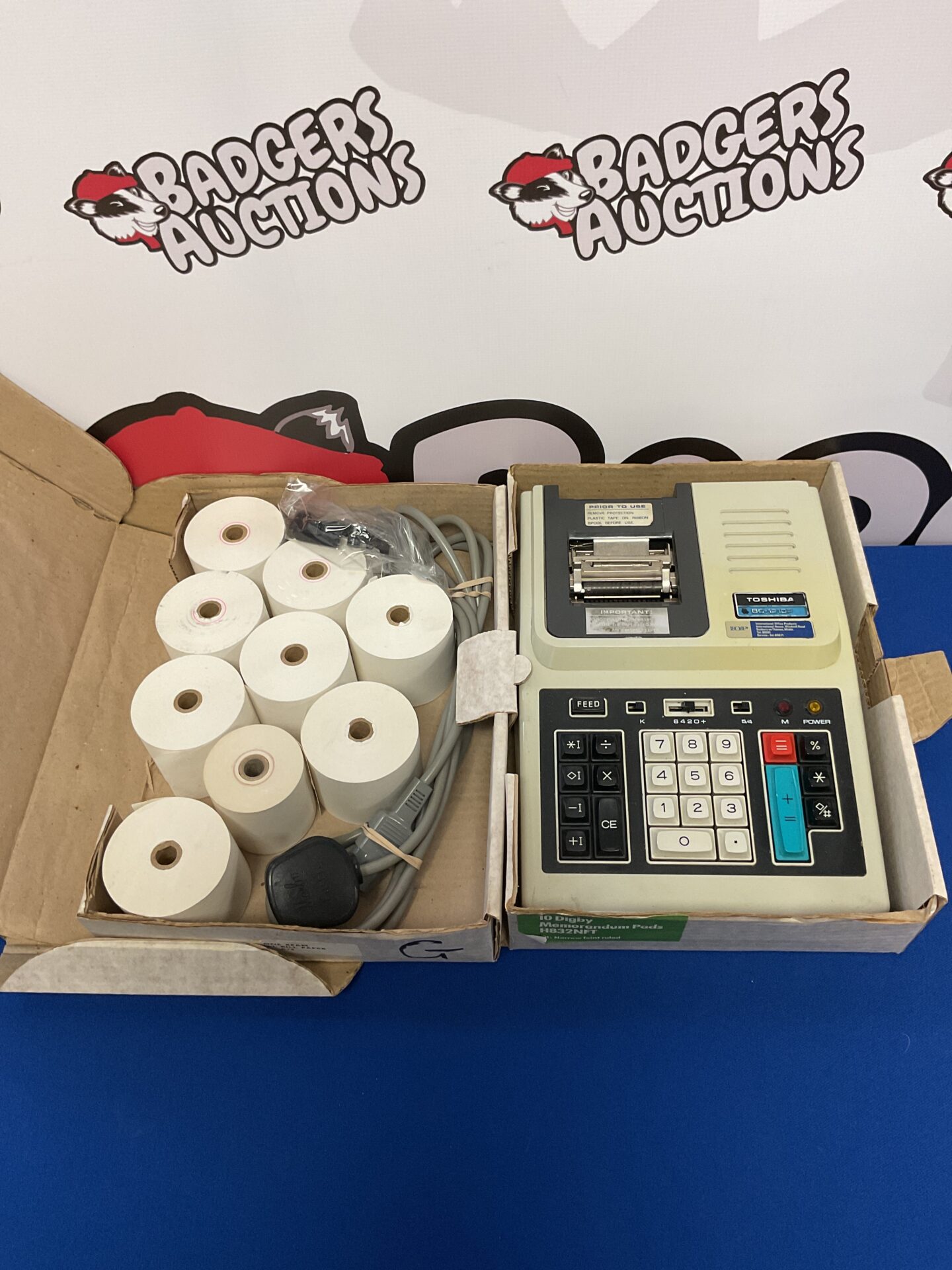 125 Vintage Toshiba bc-1210p calculator