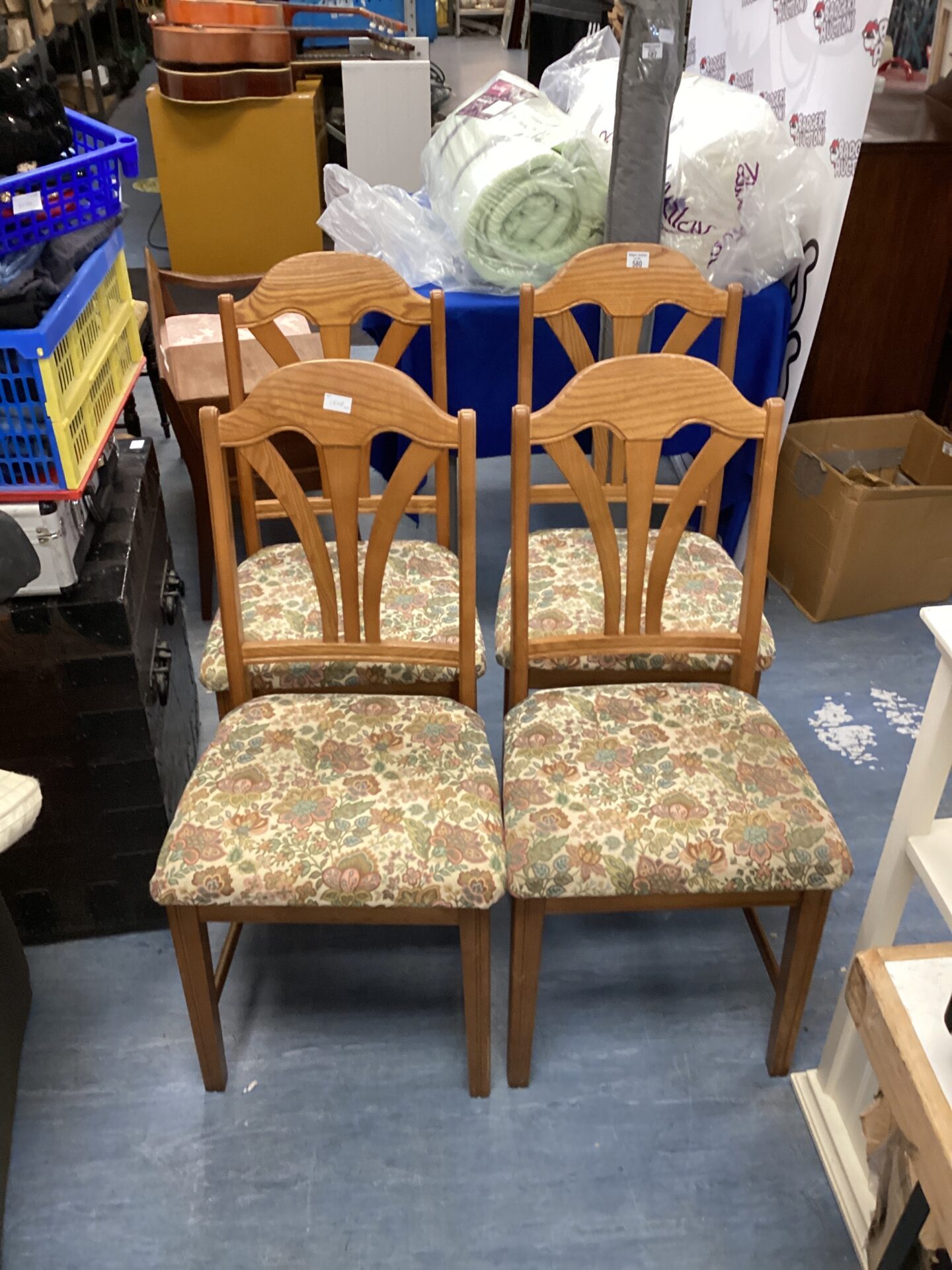 580 Four jentique Dinning Chairs