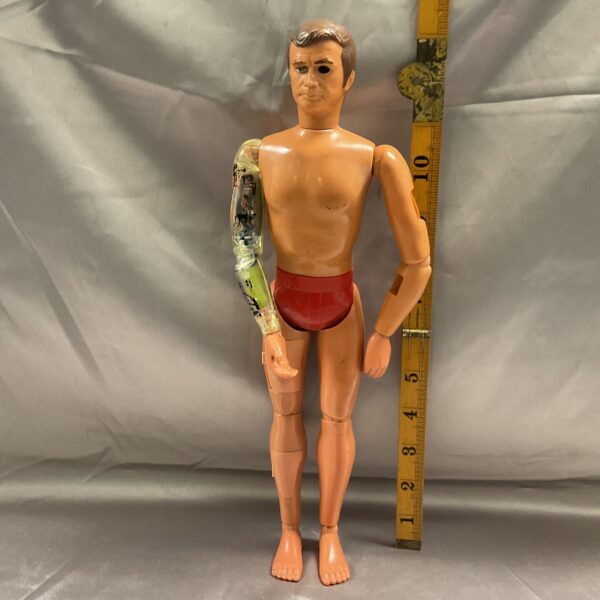 Vintage Steve Austin Bionic Man action figure by Kenner.
