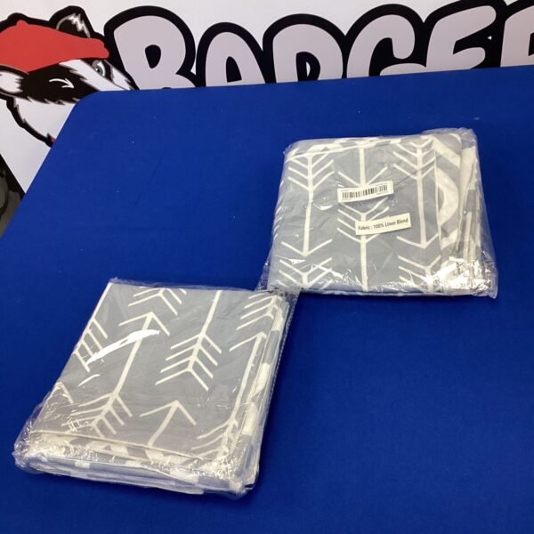 New cushion covers with a modern geometric pattern for home decor.