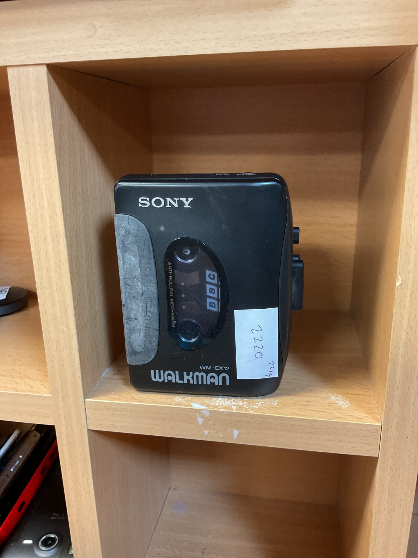 191 Sony wm x12 cassette walkman
