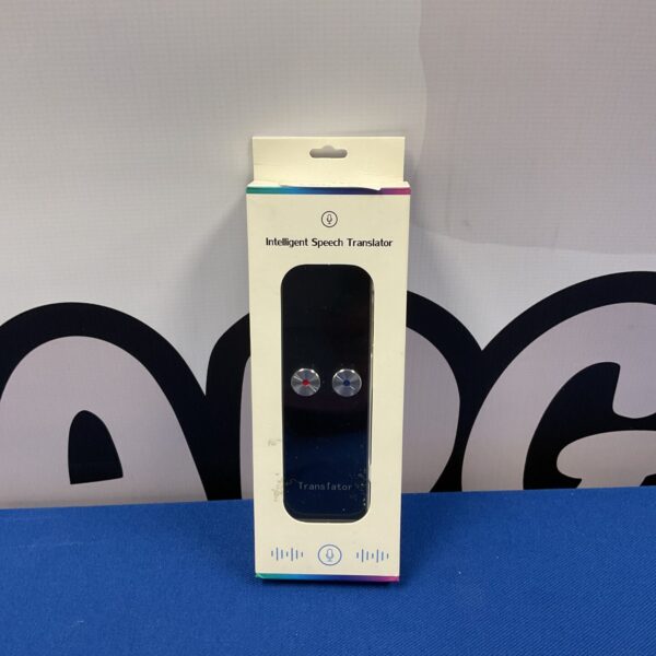 Vintage intelligent speech translator device for language conversion.