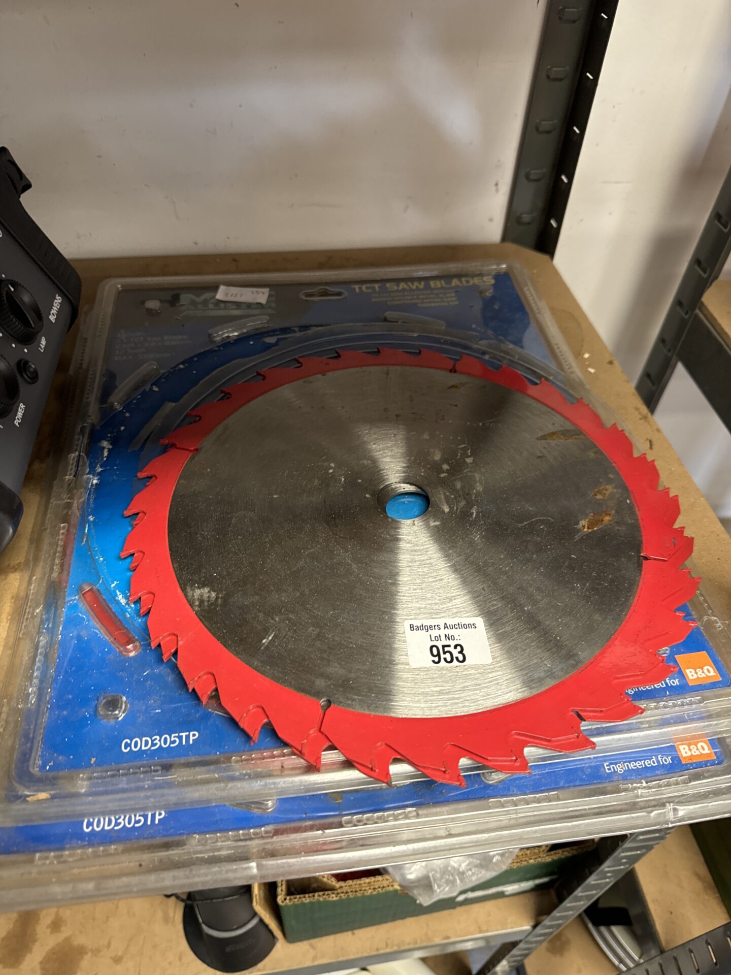 953 Selection of tct saw blades 305mm