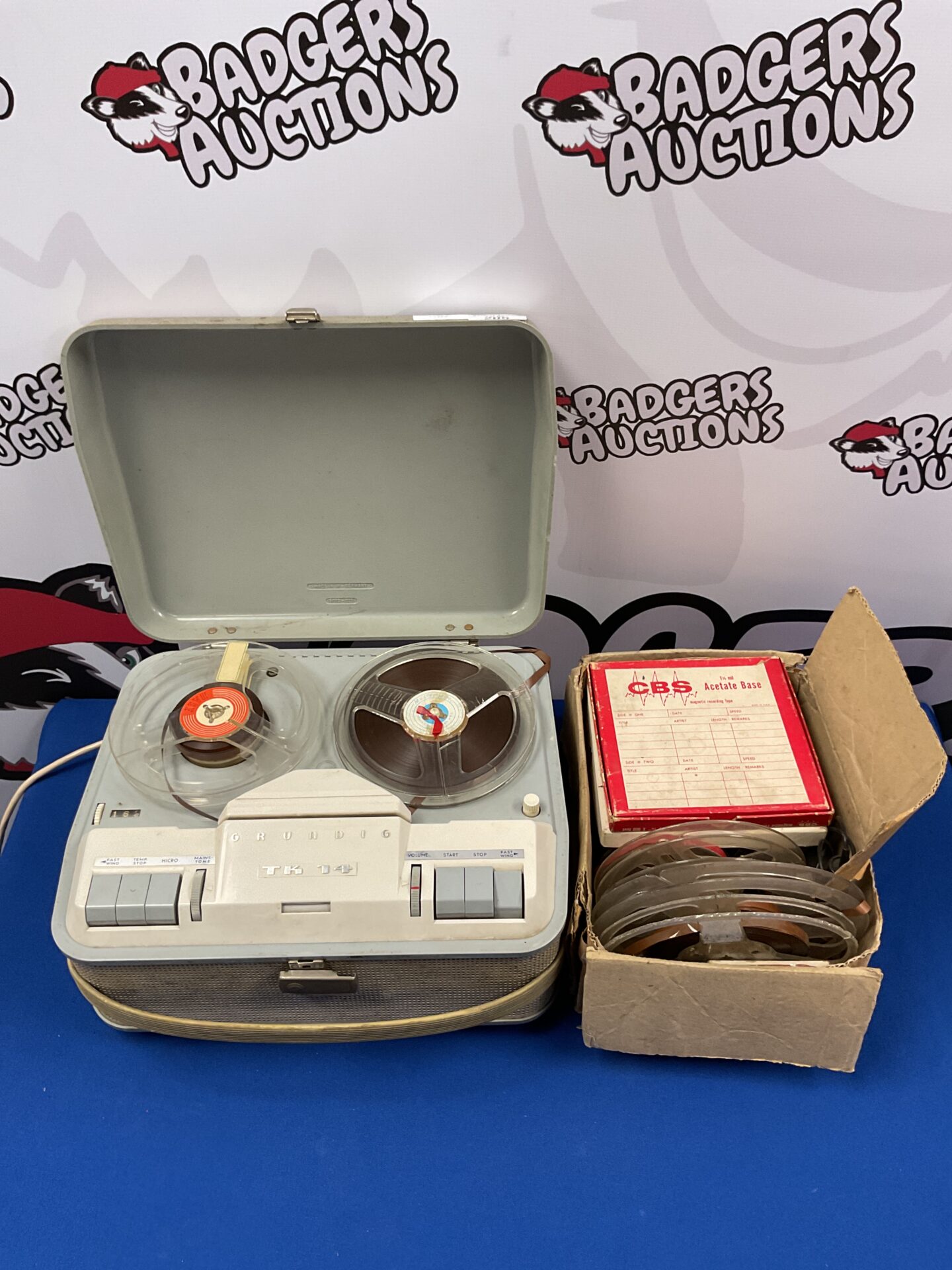 205 Grundig tk14 reel 2 reel tape recorder