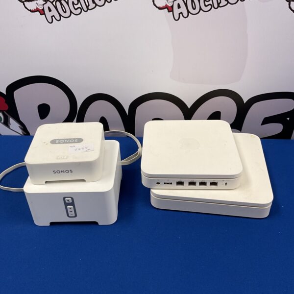 Apple TV and Sonos bundle for home entertainment streaming and audio.