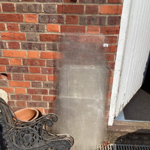 Clear Perspex sheets stacked for DIY projects and glazing.