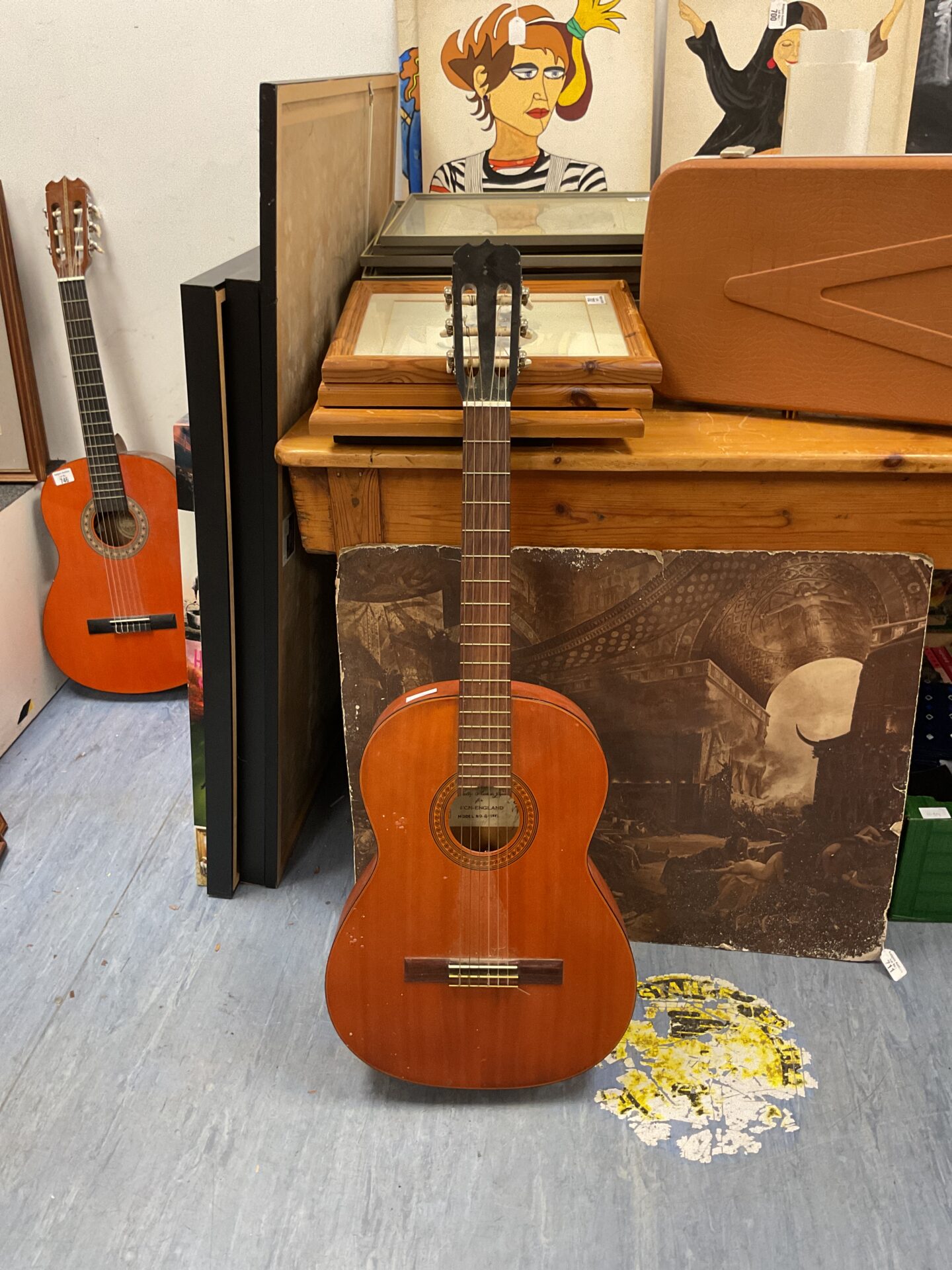 687 Kimbara model g-100l acoustic guitar