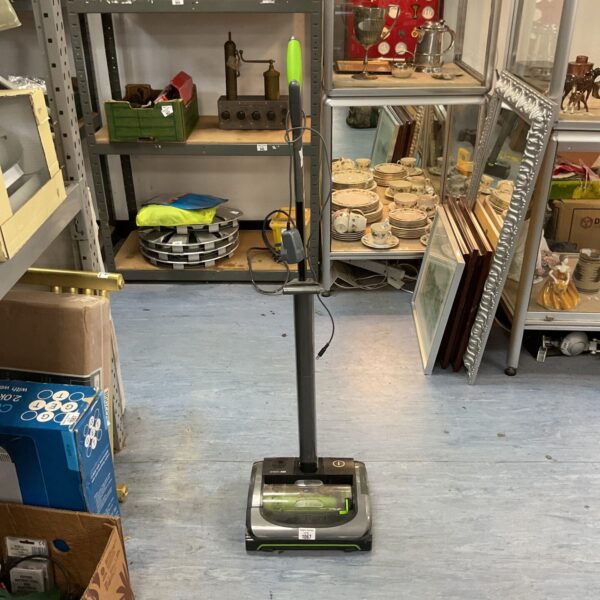 Gtech Air Ram vacuum cleaner in used condition, ideal for home cleaning.
