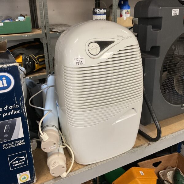 Ebac 2850e dehumidifier presented for auction.