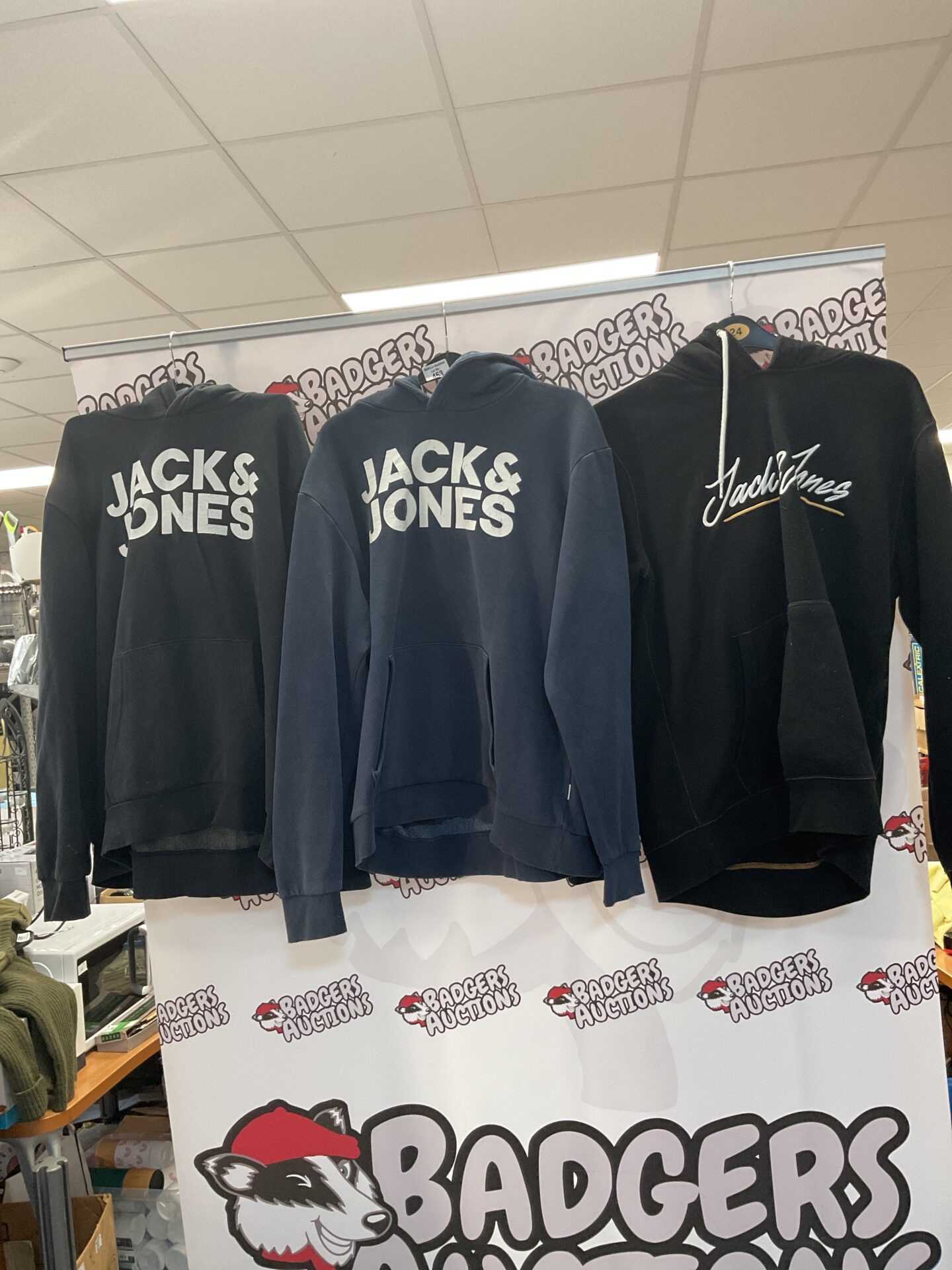 463 Three jack and jones hoodies