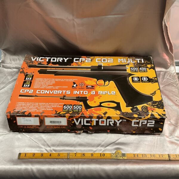 Victory CP2 CO2 air pistol rifle in original packaging.