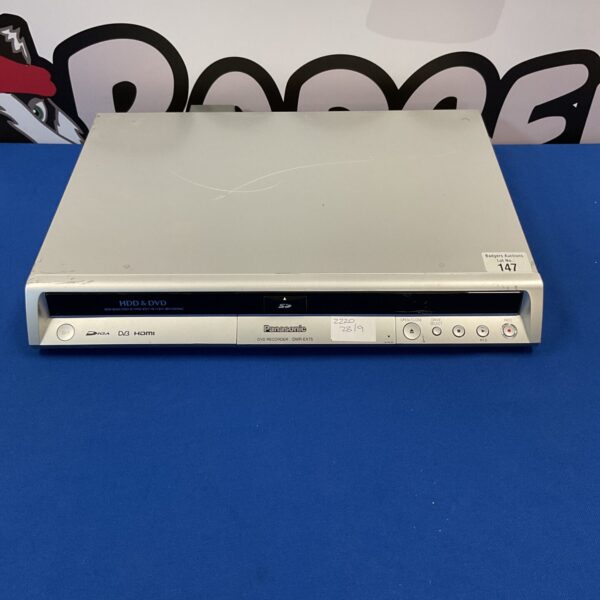 Panasonic DMR-EX75 HDD DVD recorder front view.