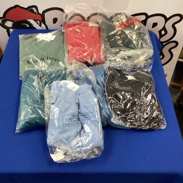 Lot of seven cashmere and wool jumpers from Woolovers and Westaway & Westaway.