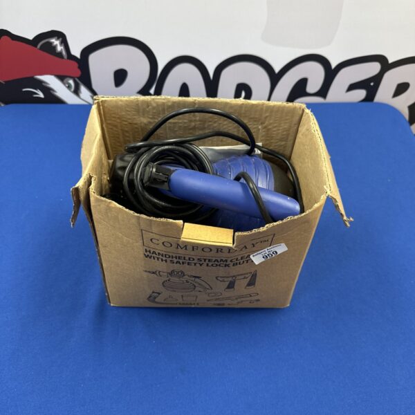 Comforday handheld steam cleaner in used condition.