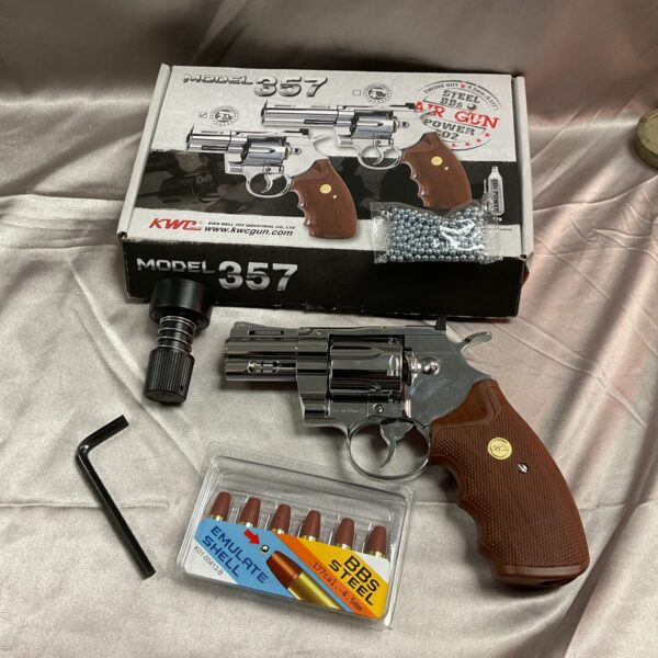 KWC Model 357 BB gun replica pistol for sale.