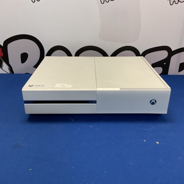 Black Xbox One 1540 gaming console for video game enthusiasts.