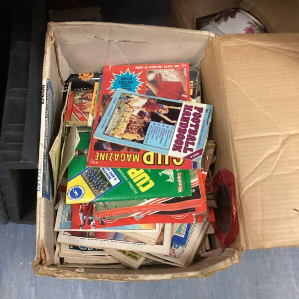 Large lot of vintage Shoot football magazines from the 1990s.